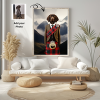 Turn Your Beloved Dog into a Highlander