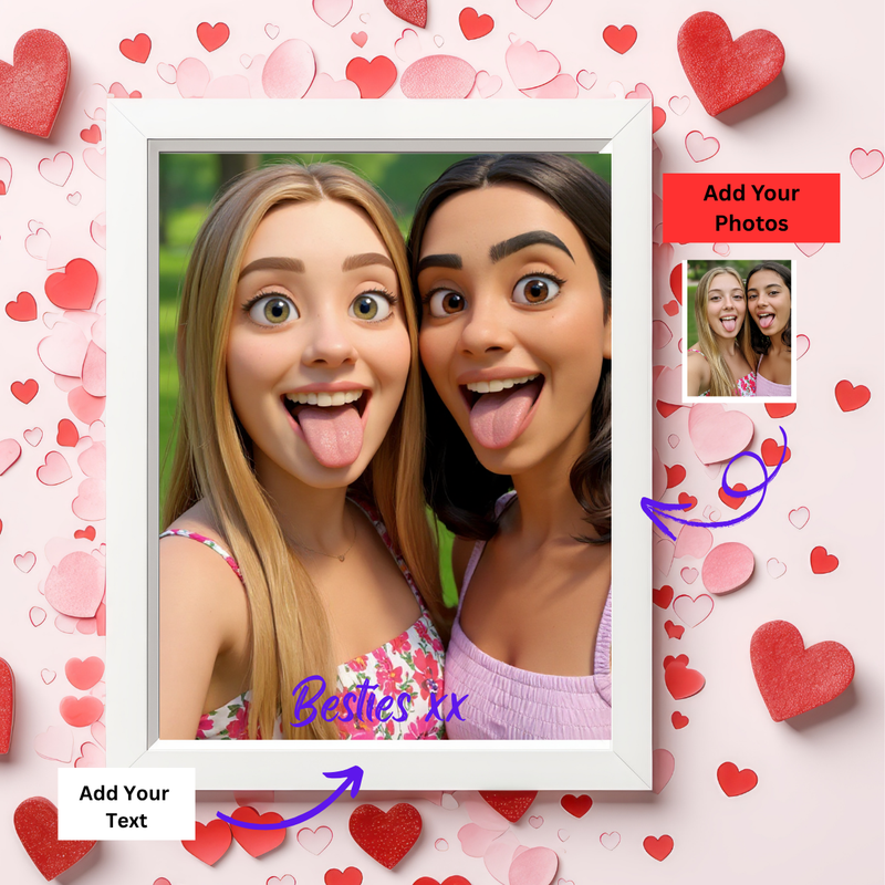 Your Friendship, Now in Cartoon Form!