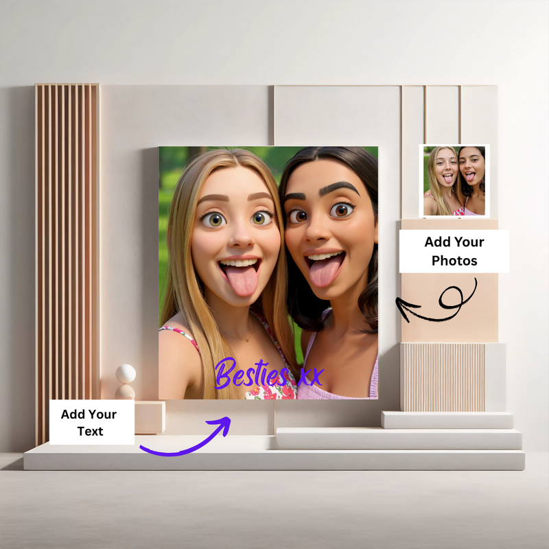 Your Friendship, Now in Cartoon Form!