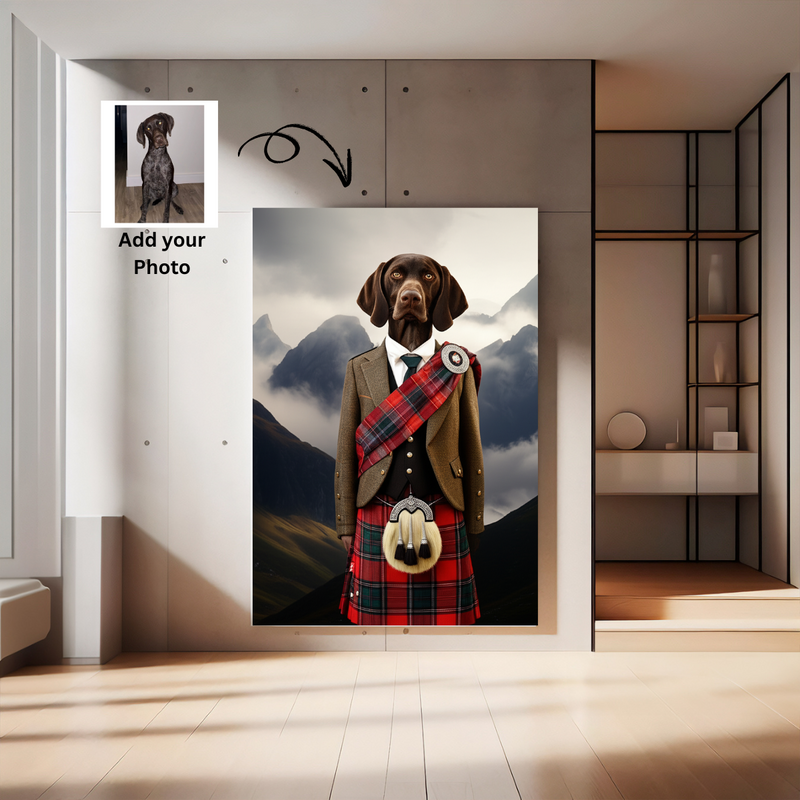 Turn Your Beloved Dog into a Highlander