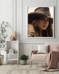 Have Your Loved Ones Photo Printed With This Western Theme