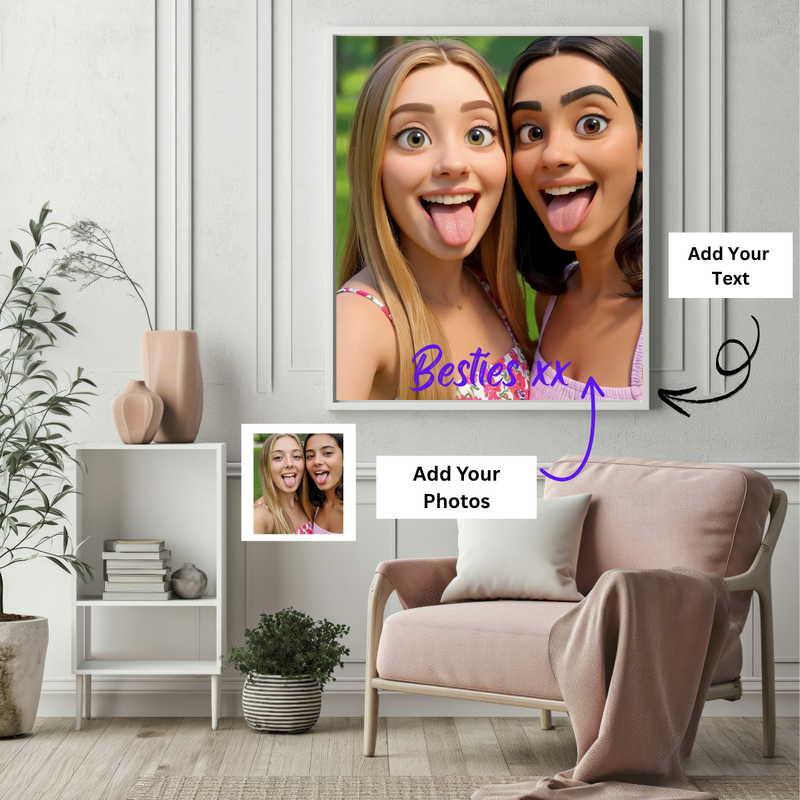 Your Friendship, Now in Cartoon Form!