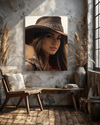 Have Your Loved Ones Photo Printed With This Western Theme