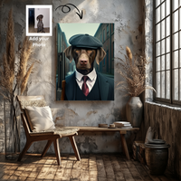 The Dapper Gangster Pet Portrait