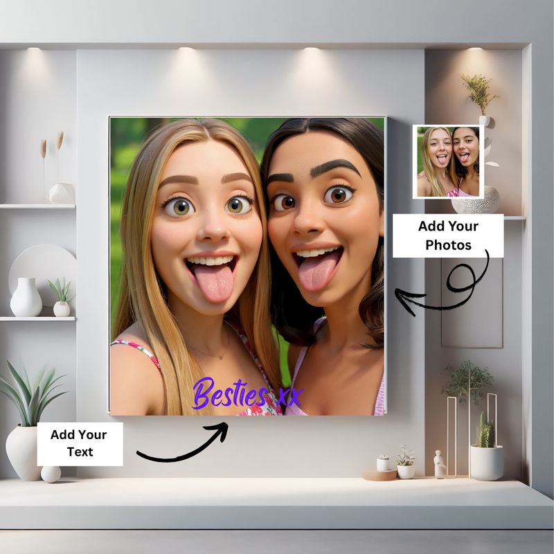 Your Friendship, Now in Cartoon Form!