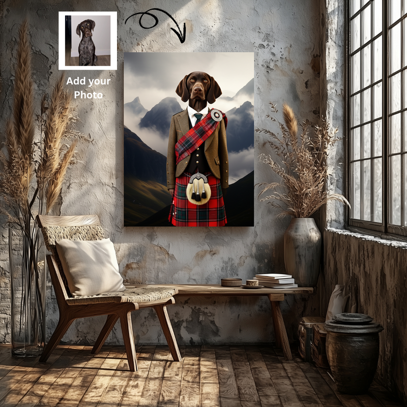 Turn Your Beloved Dog into a Highlander