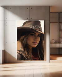 Have Your Loved Ones Photo Printed With This Western Theme