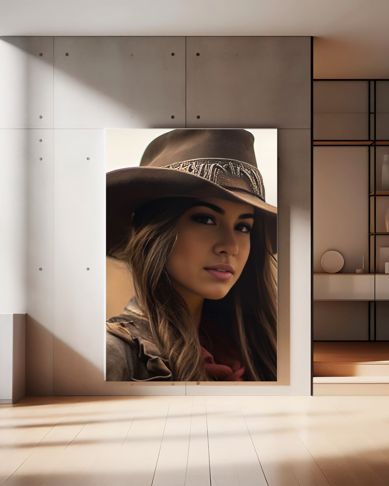 Have Your Loved Ones Photo Printed With This Western Theme