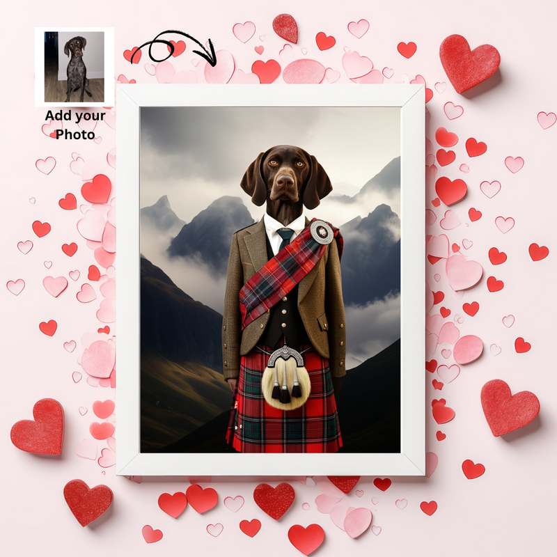 Turn Your Beloved Dog into a Highlander